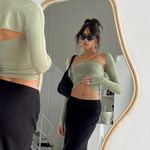 Princess Polly Moran Two Piece Bolero Set Sage Photo 2