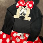 Disney  Red and Black Onesie with White Dots Photo 3
