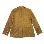 J.Crew NWT Double-breasted Blazer in Gold Herringbone English Wool Jacket 8 Photo 6