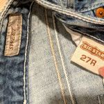 Big star Sweet Low Boot Jeans Womens 27 Faded Distressed Denim Photo 3