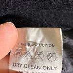 IVANA Milano Women Black Tweed Blazer Jacket Size 8 Single Button Photo 4