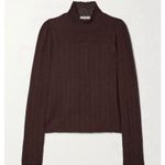 DÔEN minou turtleneck baby alpaca and silk in antique walnut NWT Red Photo 3