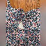 BCBG Paris One Shoulder Floral Dress Photo 3