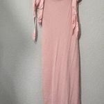Free People NEW  Got Glam Mesh Slip Dress Pink Adjustable Satin Straps Size XS Photo 3