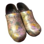 Dansko Nwot Pastel Sz 39 Floral  XP Brown Soles Photo 4
