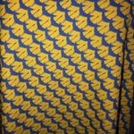 Pleione  Yellow & Blue Bird Print Tank Top Razorback Style Size Extra Small Photo 4