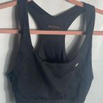 Juicy Couture Sport Black Racerback Sports Bra Crown Logo Size L Photo 0