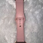 None Apple Watch band 42/44/45mm Pink Leather Watch Band Photo 1