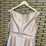 Alfred Sung  Toasted Sugar Pale Pink Maxi Formal Dress Size 10 Photo 3