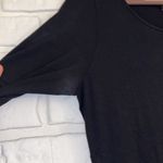 Eileen Fisher  black 1/2 sleeve dress size medium. Photo 5