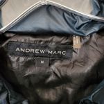 Andrew Marc  Green Teal Lightweight Duck Down Puffer Coat Jacket Womens Sz M Photo 5