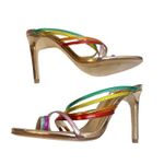 Raye  metallic rainbow heeled sandals Sz 7 Photo 4