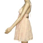 For Love & Lemons  Frances Cutout Eyelet Mini Dress, Orange, XS Photo 7