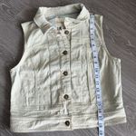 Anthropologie Pilcro and The Letterpress Denim Vest Womens Small Sleeveless Photo 4
