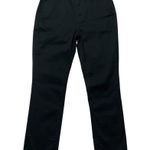 Pilcro High Waisted Straight Leg Chic Solid Wear Everyday Day Outfit Pants Sz 27 Black Photo 1