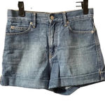 Gap SUPER HIGH RISE CUFFED DENIM SHORTS Photo 0