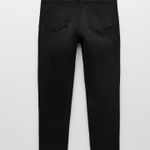ZARA Faded Black Vintage Warm Skinny Jeggings Jeans Photo 3