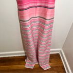 Vintage Nat Kaplan Couture Midi Dress Pink Stripes Size 6 Photo 7