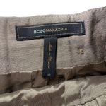 BCBGMAXAZRIA  Skirt Women's Beige Pleated Career Casual Knee Length Size 4 Photo 1