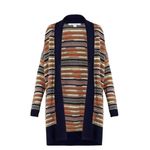 Diane Von Furstenberg DVF  Taletha Wool Knit Chunky Cardigan Sweater Size Small Photo 1