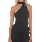 Lucy in the Sky Dress Black Maxi Photo 3