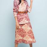 Anthropologie Laurel Canyon Skirt-Red Motif Photo 2