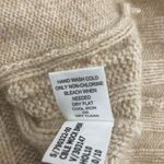 Banana Republic Cable Knit Cardigan S Cashmere Wool Tan Photo 13