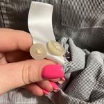 Everlane ✨ The Cotton Weave Pinstripes Sz. 4 Romper✨ Photo 12