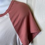 Ruby & Lace & Lace Cropped Short Sleeve Shirt Growing Mushroom Butterfly White Mauve XL Photo 4