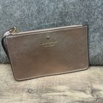 Kate Spade LUCY Rose Gold Glitter Zip Wristlet Wallet Photo 1