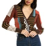 Free People Pieces of Me - Moody Combo Boho Sweater Photo 0