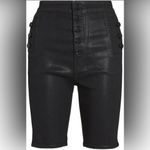 J Brand Natasha Short Fearful Wash Sky High Waist Black Stocking Women’s Size 25 Photo 4