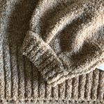 Jessica Simpson Cream/White Cowl Neck Crop Sweater Photo 4