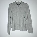 MM.LaFleur M.M. LaFleur The Cece  Half Zip Up Pullover Cashmere  Sweater  Sz XL Photo 1