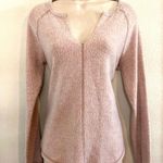 Socialite In like new condition! pink cozy lightweight sweater. Sz S Photo 0