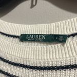 Ralph Lauren  LRL Pullover Long Sleeve Striped Sweater Photo 3