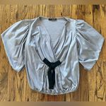 NWOT Liu Jo Cupro bow tie V Photo 11