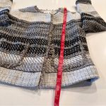 Carlisle Etcetera‎ by  Wool Blend Tweed Neutral Blazer Jacket Size 2 Photo 6