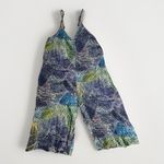 Jams World  Jumpsuit Womens Size Small Hibiki Purple Green Hawaii Aloha Romper Photo 1