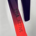 Zyia  Active Purple Ombre Light N Tight Logo Leggings Size 2 Photo 6