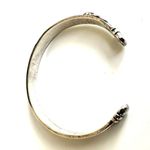 Until there's a cure HIV awareness silver plated cuff bracelet Photo 5