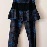 Anivivo Skirted Leggings Modest Yoga Active Large Blue Gray Black Skirt Running Photo 1