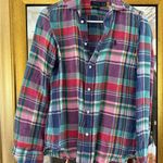 Ralph Lauren Polo Multicolor Plaid Linen Shirt Photo 1