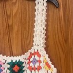 Lovers + Friends  Faye Open Crochet Mini‎ Dress in White Multi Size Small Photo 9