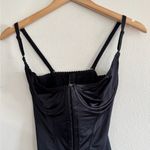 SKIMS NWT  Stretch Satin Scoop Neck Bodysuit SMALL Photo 2
