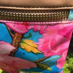 Amber H Moran crossbody/ clutch pink flower bag Multiple Photo 8
