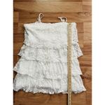 City Studio Women's Lace Zip Up Spaghetti Strap Party Dress White Size undefined Photo 1