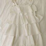 WAYF Madelyn Tiered Ruffle Mini Dress Photo 4