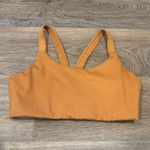 Girlfriend Collective Lou V-Back Sports Bra – Small – No Pads – Color Saddle Photo 0