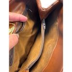 Due Fratelli Milan Brown Striped Shoulder Bag Purse 11x13 SKU 7006 Orange Photo 10